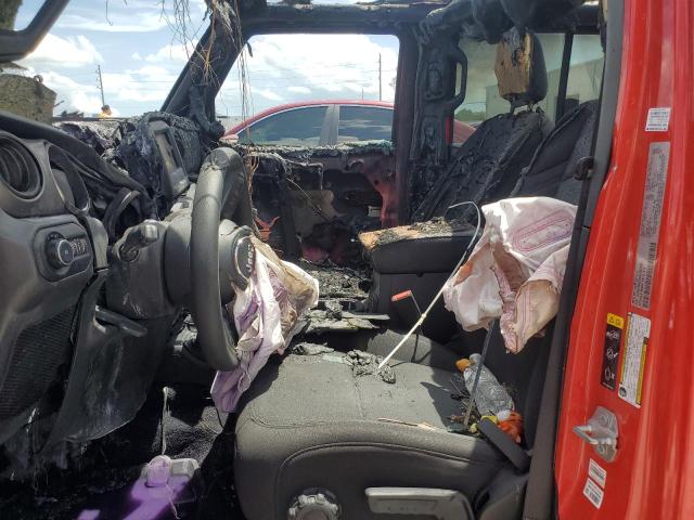 1C4HJXDG2NW135372 - 2022 JEEP WRANGLER U SPORT Rot Foto 7