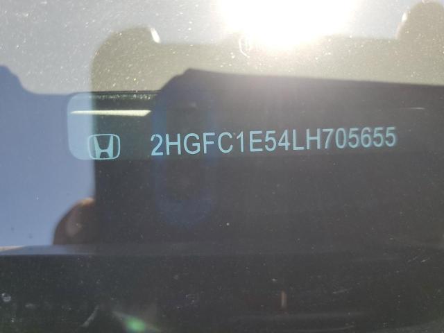 2HGFC1E54LH705655 - 2020 HONDA CIVIC SI WHITE photo 13