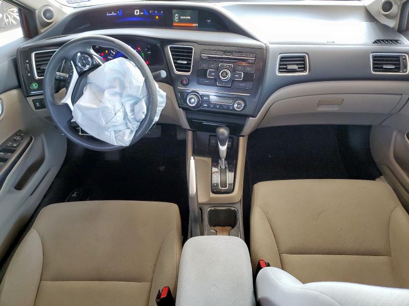 19XFB2F83DE052720 - 2013 HONDA CIVIC EX MAROON photo 8