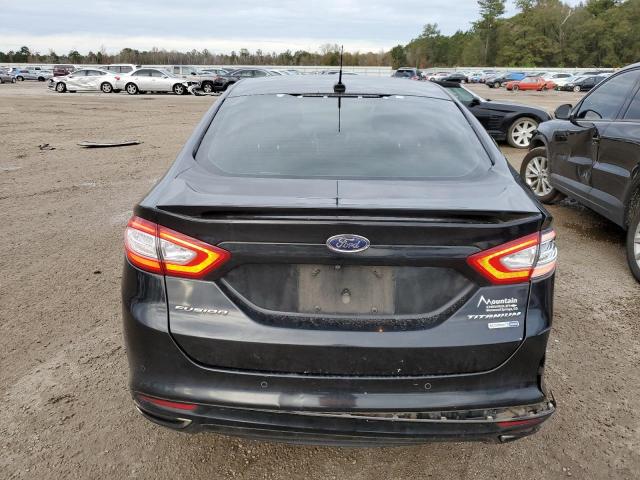 3FA6P0D97ER291379 - 2014 FORD FUSION TITANIUM BLACK photo 6