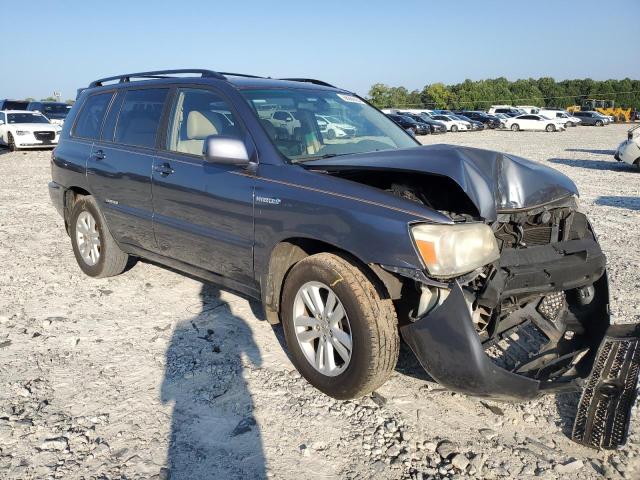 JTEDW21A460014782 - 2006 TOYOTA HIGHLANDER HYBRID BLUE photo 4