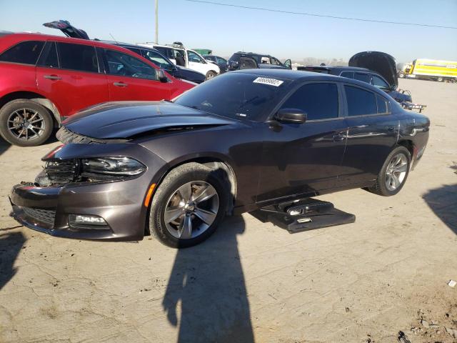 2C3CDXHG7GH203893 - 2016 DODGE CHARGER SXT GRAY photo 1