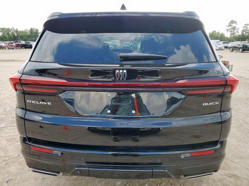 5GAERBRS4SJ123147 - 2025 BUICK ENCLAVE SPORT TOURING BLACK photo 6