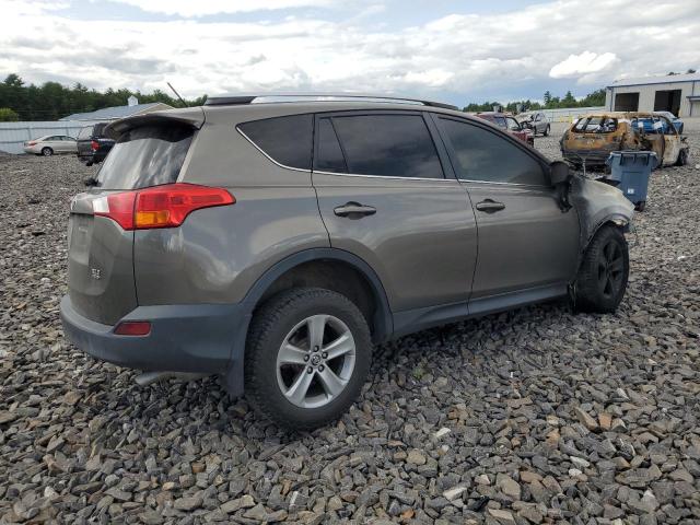 2T3RFREV9FW288555 - 2015 TOYOTA RAV4 XLE BROWN photo 3