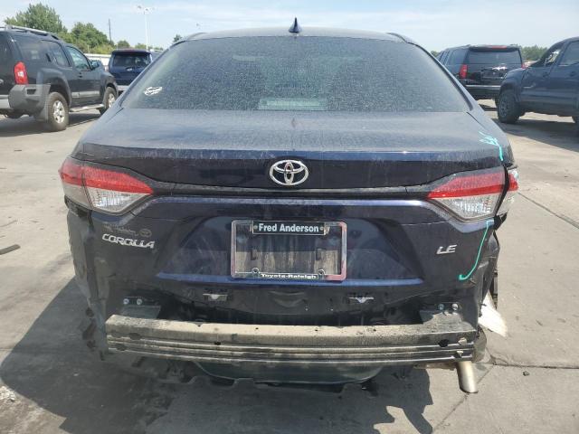 5YFEPMAE2NP286143 - 2022 TOYOTA COROLLA LE 蓝色 照片 6