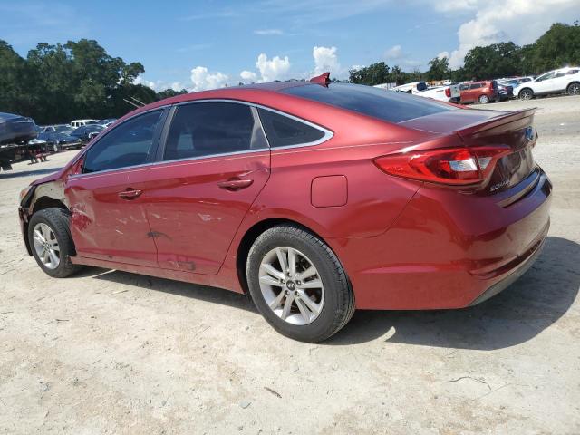 5NPE24AF4GH303743 - 2016 HYUNDAI SONATA SE RED photo 2