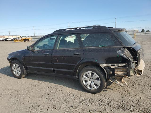 4S4BP60C196314912 - 2009 SUBARU OUTBACK BLACK photo 2