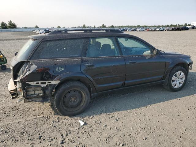 4S4BP60C196314912 - 2009 SUBARU OUTBACK BLACK photo 3