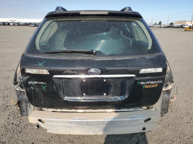 4S4BP60C196314912 - 2009 SUBARU OUTBACK BLACK photo 6