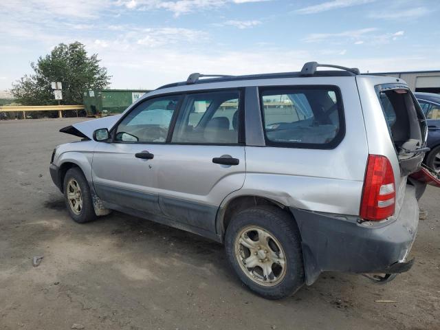 JF1SG63665H747334 - 2005 SUBARU FORESTER 2.5X SILVER photo 2