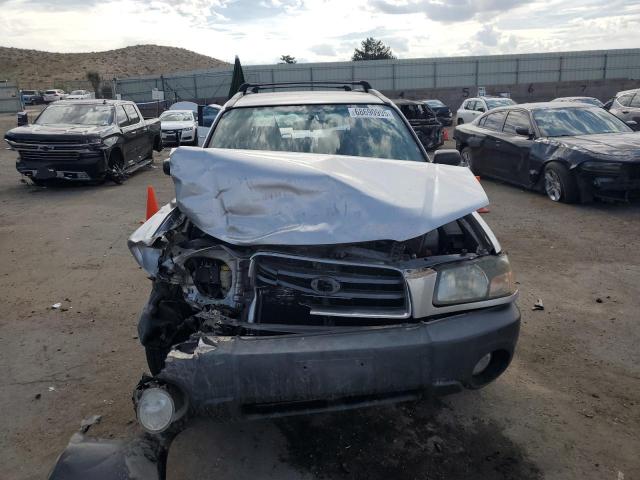 JF1SG63665H747334 - 2005 SUBARU FORESTER 2.5X SILVER photo 5