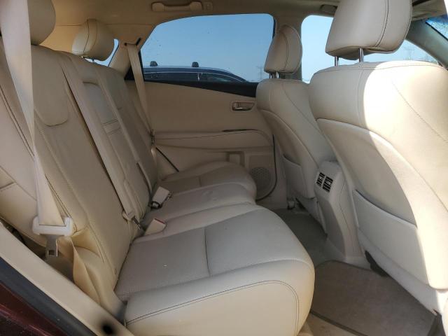 2T2BK1BA5DC187239 - 2013 LEXUS RX 350 BASE MAROON photo 10