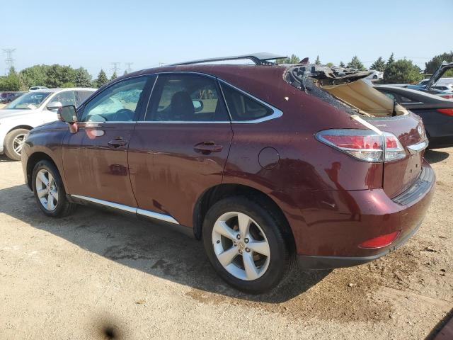 2T2BK1BA5DC187239 - 2013 LEXUS RX 350 BASE MAROON photo 2