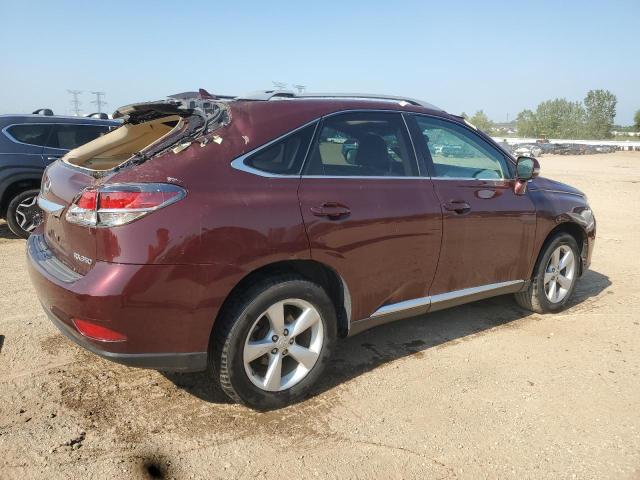 2T2BK1BA5DC187239 - 2013 LEXUS RX 350 BASE MAROON photo 3