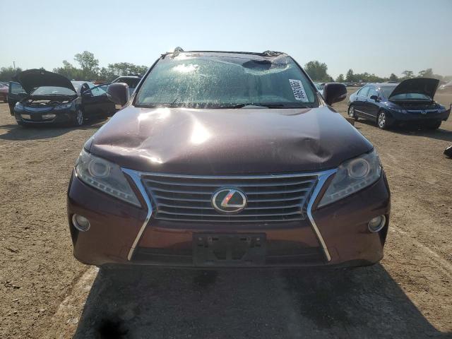 2T2BK1BA5DC187239 - 2013 LEXUS RX 350 BASE MAROON photo 5