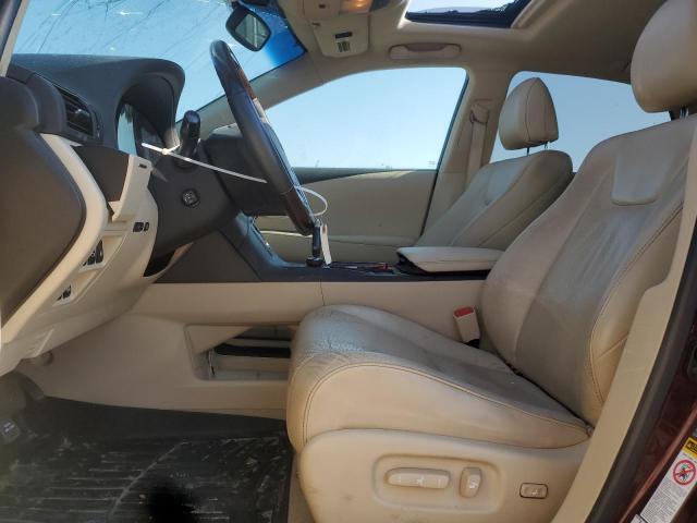 2T2BK1BA5DC187239 - 2013 LEXUS RX 350 BASE MAROON photo 7