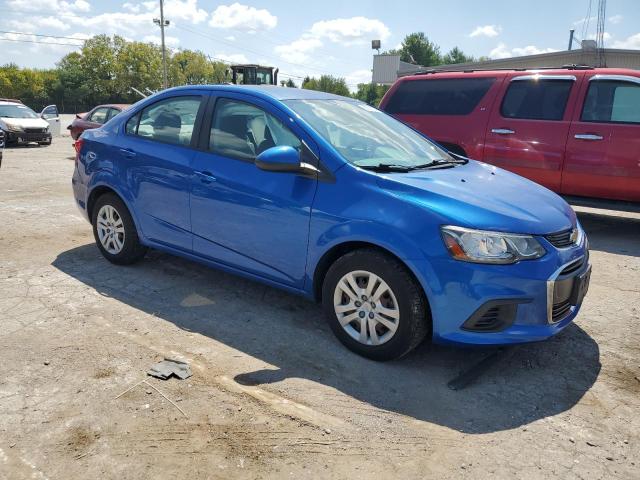 1G1JB5SH1H4163820 - 2017 CHEVROLET SONIC LS 蓝色 照片 4