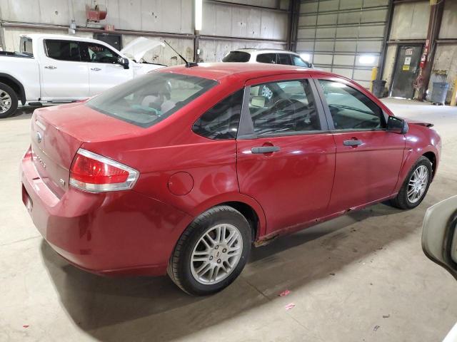 1FAHP3FN2BW152595 - 2011 FORD FOCUS SE RED photo 3