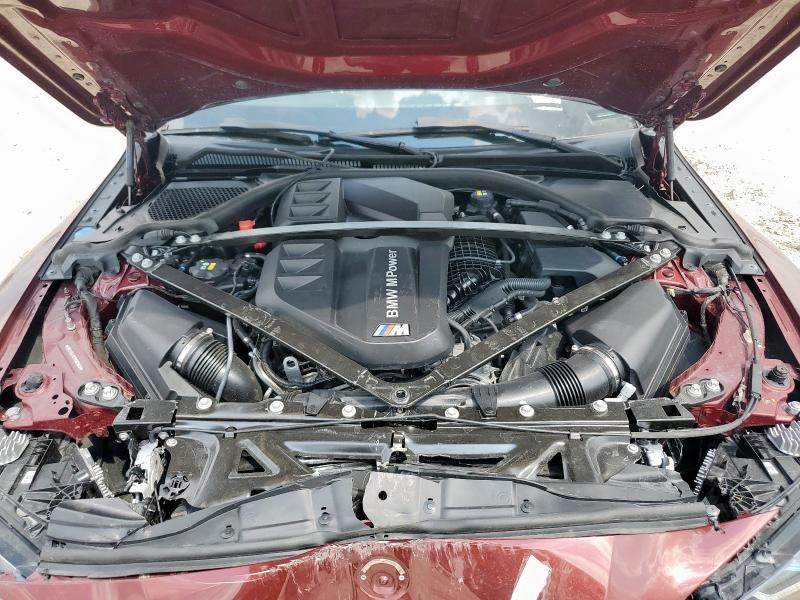 WBS33AY07PFN29346 - 2023 BMW M3 COMPETITION BURGUNDY photo 12