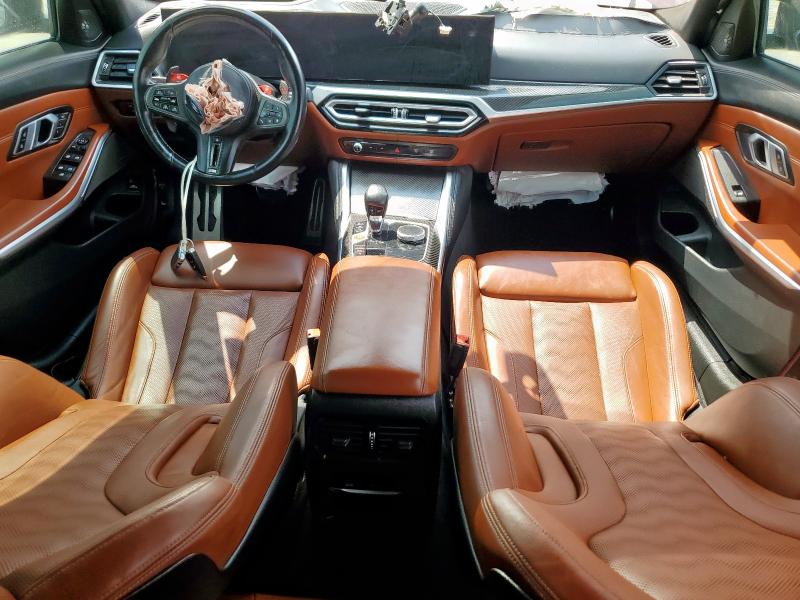 WBS33AY07PFN29346 - 2023 BMW M3 COMPETITION BURGUNDY photo 8