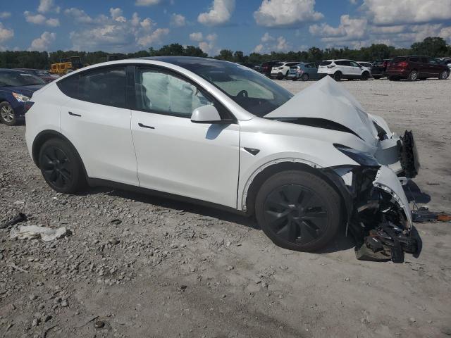 7SAYGAEE0SF221887 - 2025 TESLA MODEL Y 白色 照片 4