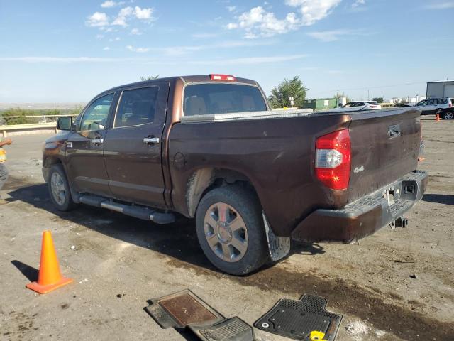 5TFAW5F12EX394082 - 2014 TOYOTA TUNDRA CREWMAX PLATINUM Qəhvəyi foto 2