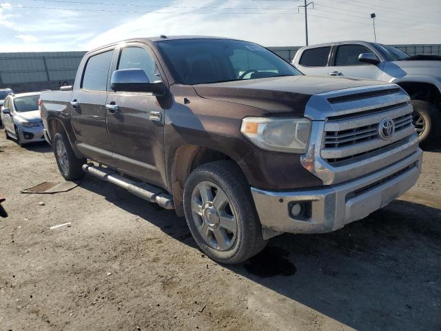 5TFAW5F12EX394082 - 2014 TOYOTA TUNDRA CREWMAX PLATINUM Qəhvəyi foto 4