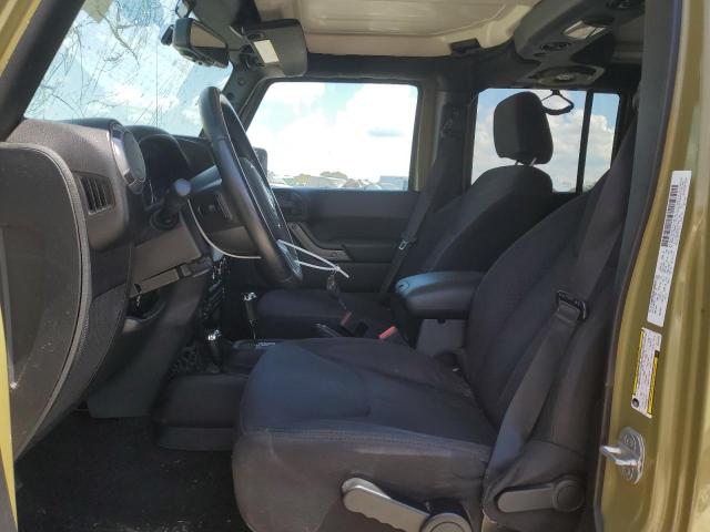 1C4HJWDG3DL543762 - 2013 JEEP WRANGLER UNLIMITED SPORT Grün Foto 7