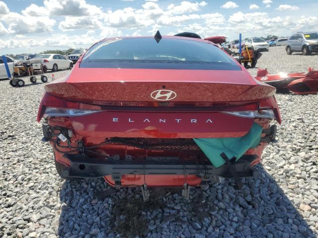 KMHLL4DG8SU882898 - 2025 HYUNDAI ELANTRA SE 红色 照片 6