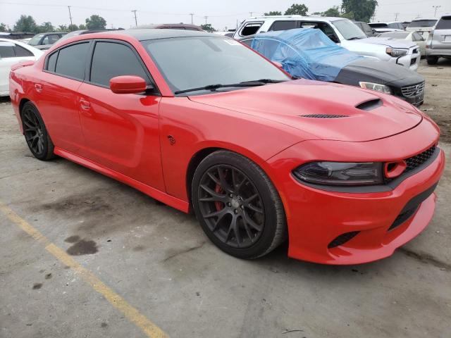 2C3CDXL94HH592907 - 2017 DODGE CHARGER SRT HELLCAT RED photo 4