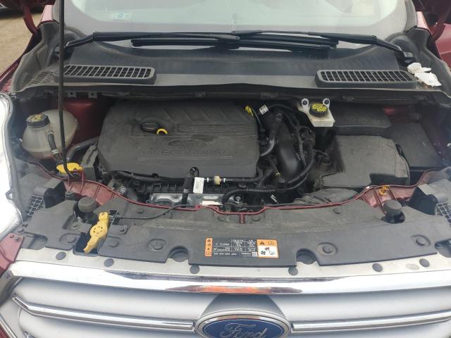 1FMCU9GD7HUE81783 - 2017 FORD ESCAPE SE RED photo 12