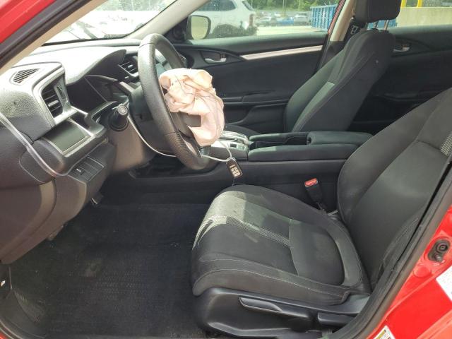 2HGFC2F77GH575687 - 2016 HONDA CIVIC EX RED photo 7