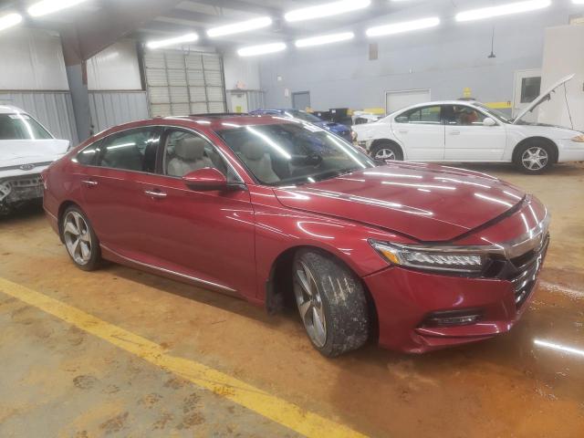 1HGCV2F93JA045611 - 2018 HONDA ACCORD TOURING RED photo 4