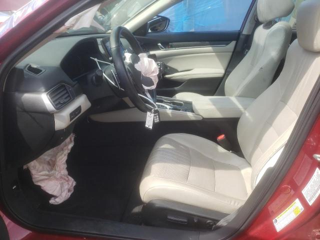 1HGCV2F93JA045611 - 2018 HONDA ACCORD TOURING RED photo 7