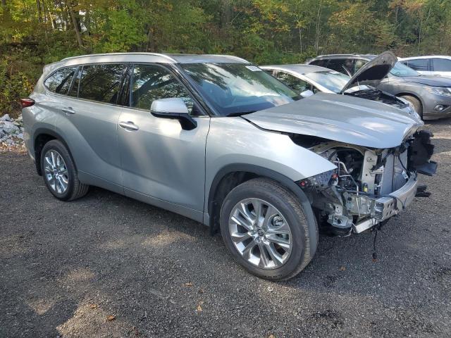 5TDKDRBH0PS033365 - 2023 TOYOTA HIGHLANDER L SILVER photo 4