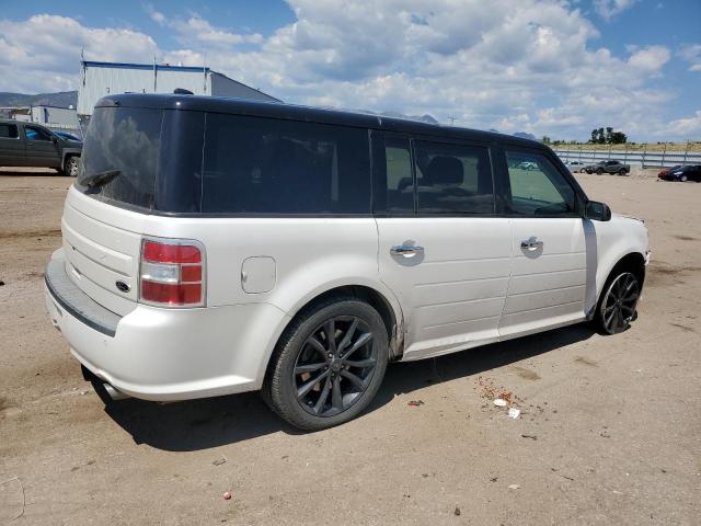 2FMGK5C81GBA10788 - 2016 FORD FLEX SEL WHITE photo 3