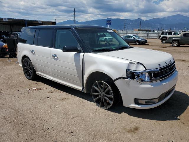 2FMGK5C81GBA10788 - 2016 FORD FLEX SEL WHITE photo 4