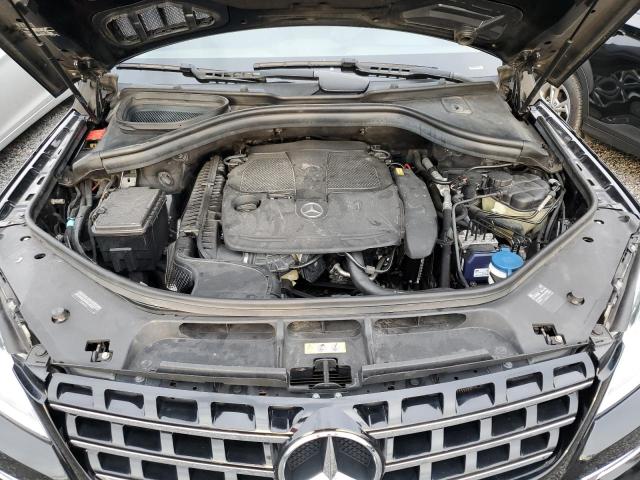 4JGDA5HB8FA580002 - 2015 MERCEDES-BENZ ML 350 4MATIC BLACK photo 12