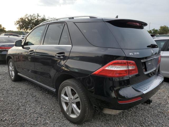 4JGDA5HB8FA580002 - 2015 MERCEDES-BENZ ML 350 4MATIC BLACK photo 2
