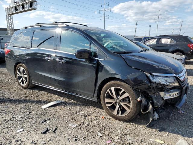 5FNRL6H92JB056626 - 2018 HONDA ODYSSEY ELITE Czarny zdjęcie 4