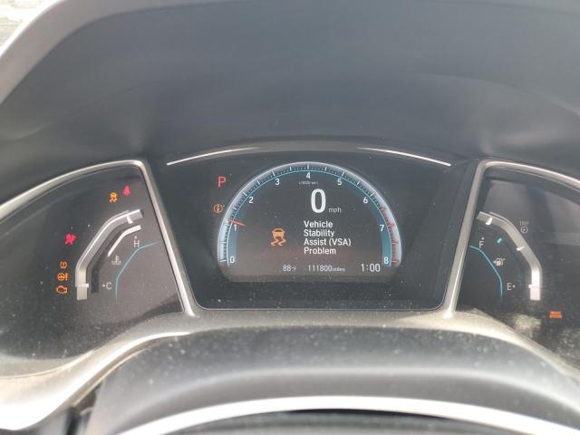 19XFC1F3XGE001330 - 2016 HONDA CIVIC EX BLUE photo 9