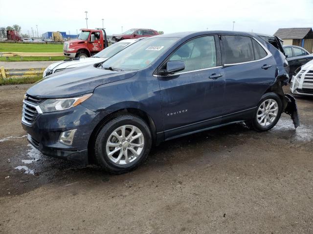 3GNAXJEV1JL112375 - 2018 CHEVROLET EQUINOX LT BLUE photo 1