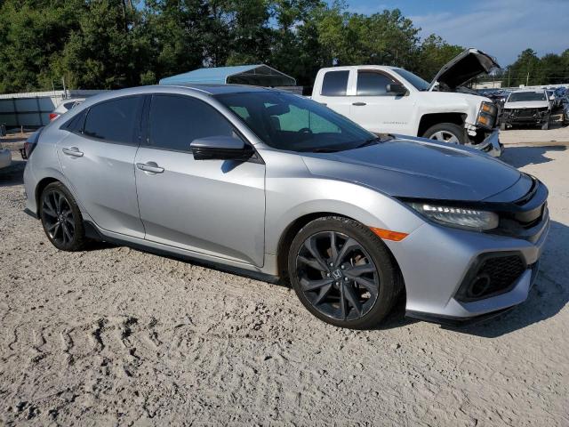 SHHFK7H9XHU220015 - 2017 HONDA CIVIC SPORT TOURING SILVER photo 4