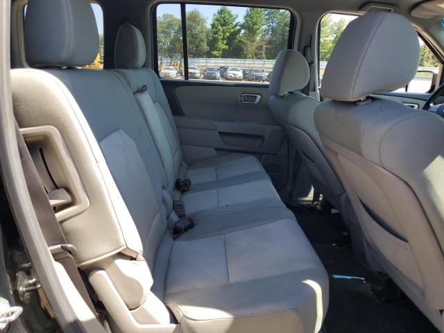 5FNYF3H29CB032556 - 2012 HONDA PILOT LX BLACK photo 10