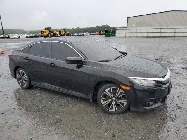 19XFC1F37HE200837 - 2017 HONDA CIVIC EX BLACK photo 4