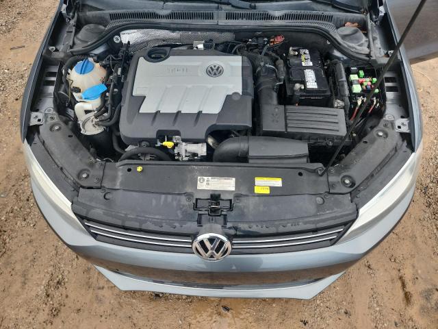 3VWLL7AJ2EM436015 - 2014 VOLKSWAGEN JETTA TDI GRAY photo 11
