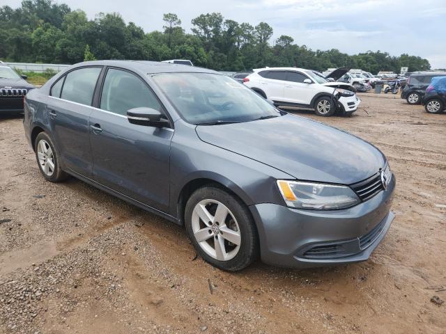 3VWLL7AJ2EM436015 - 2014 VOLKSWAGEN JETTA TDI GRAY photo 4