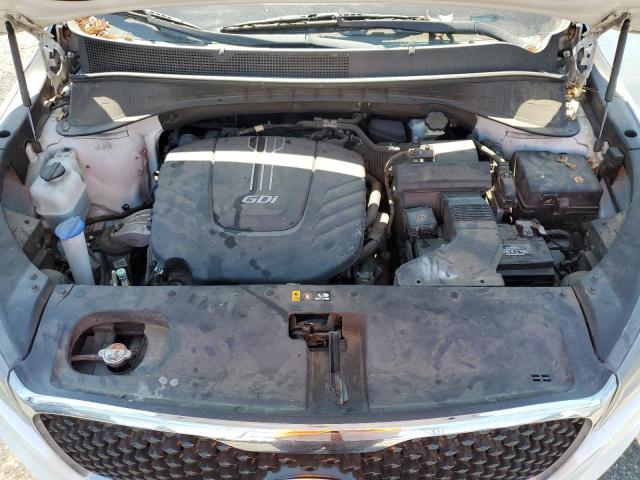 5XYPH4A56JG340158 - 2018 KIA SORENTO EX WHITE photo 12