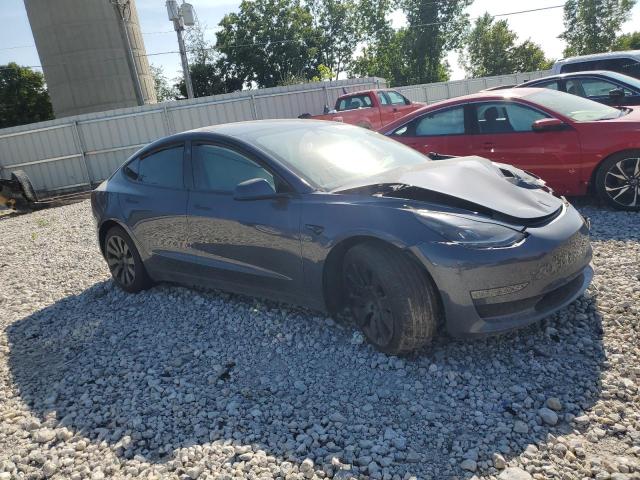 5YJ3E1EB1PF637103 - 2023 TESLA MODEL 3 Графитовый фото 4
