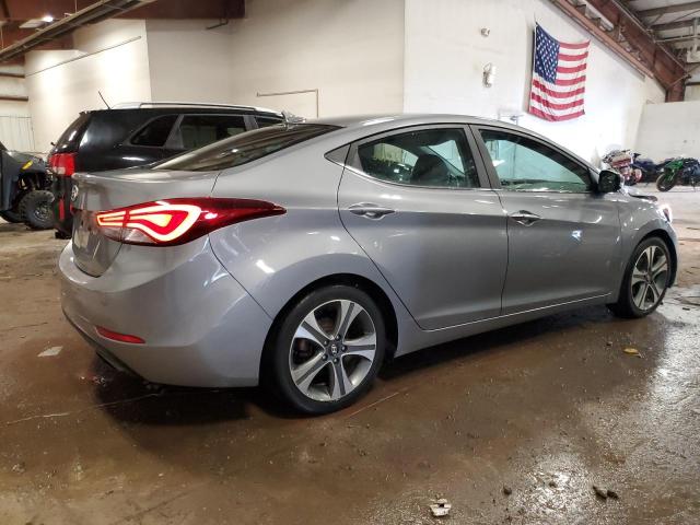 KMHDH4AH5EU052631 - 2014 HYUNDAI ELANTRA SE SILVER photo 3